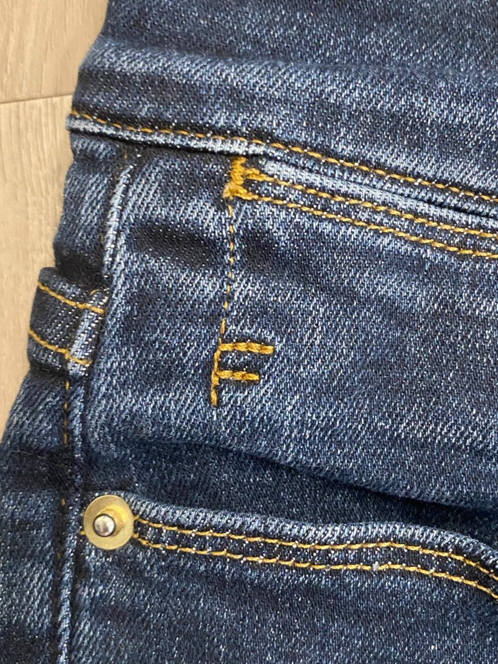 FRAME Le High Skinny Jeans Dark Wash High Rise Stretch 25 - Picture 11 of 12